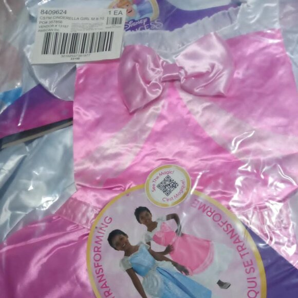 Stocking Stuffer!1 NEW! Disney Princess Cinderella 2 in1 Magic Dress - Picture 10 of 11
